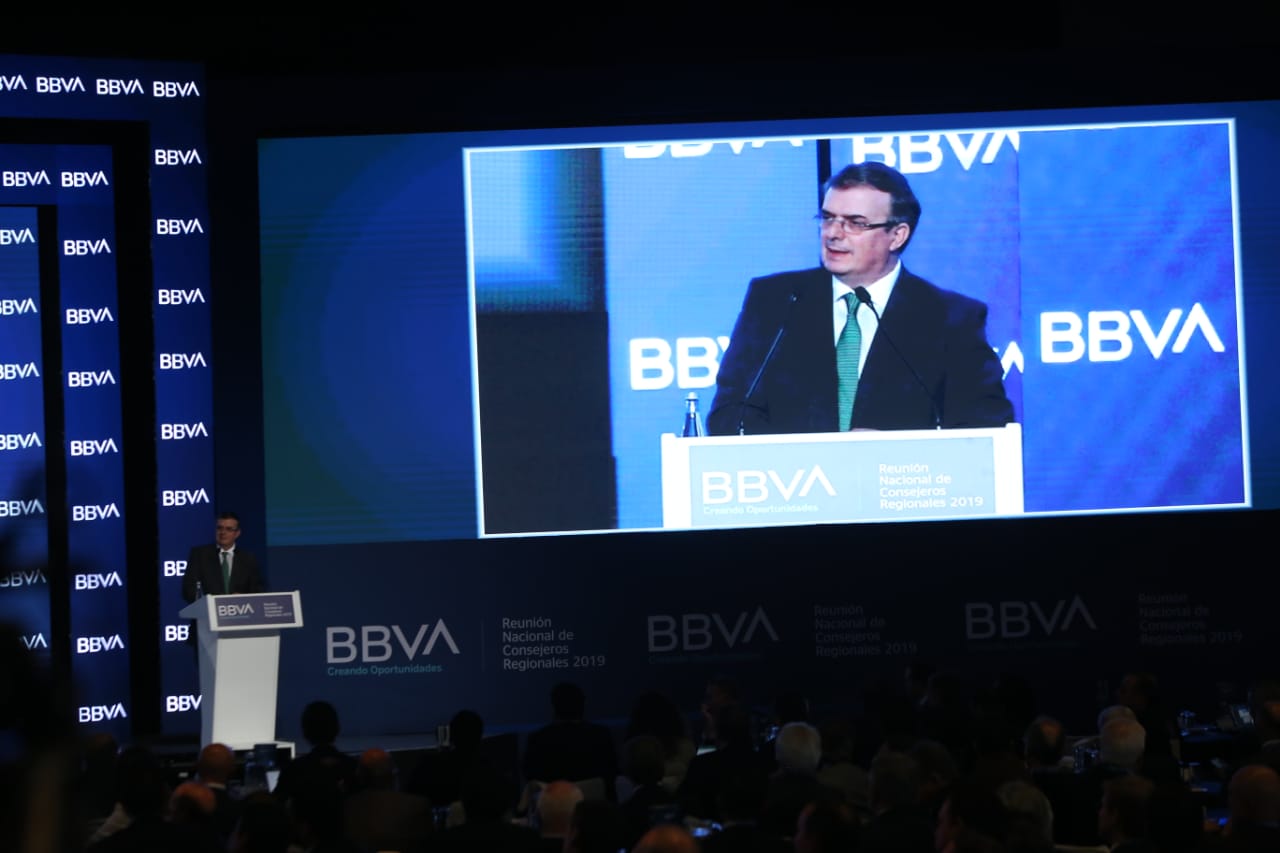 Marcelo Ebrard, titular de la Secretaría de Relaciones Exteriores. (Foto: Juan Carlos Bautista)