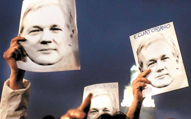 En mayo pasado, fiscales estadunidenses acusaron de 18 cargos a Assange.