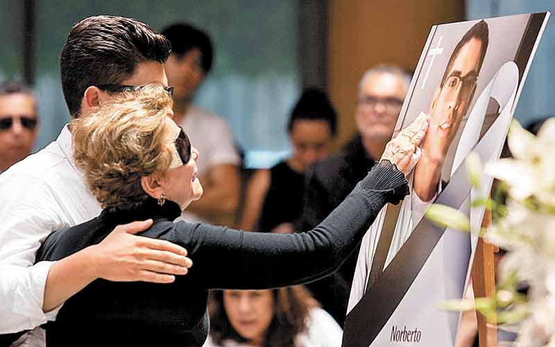 Perfilan que Norberto Ronquillo murió la misma noche del plagio. (Cuartoscuro)