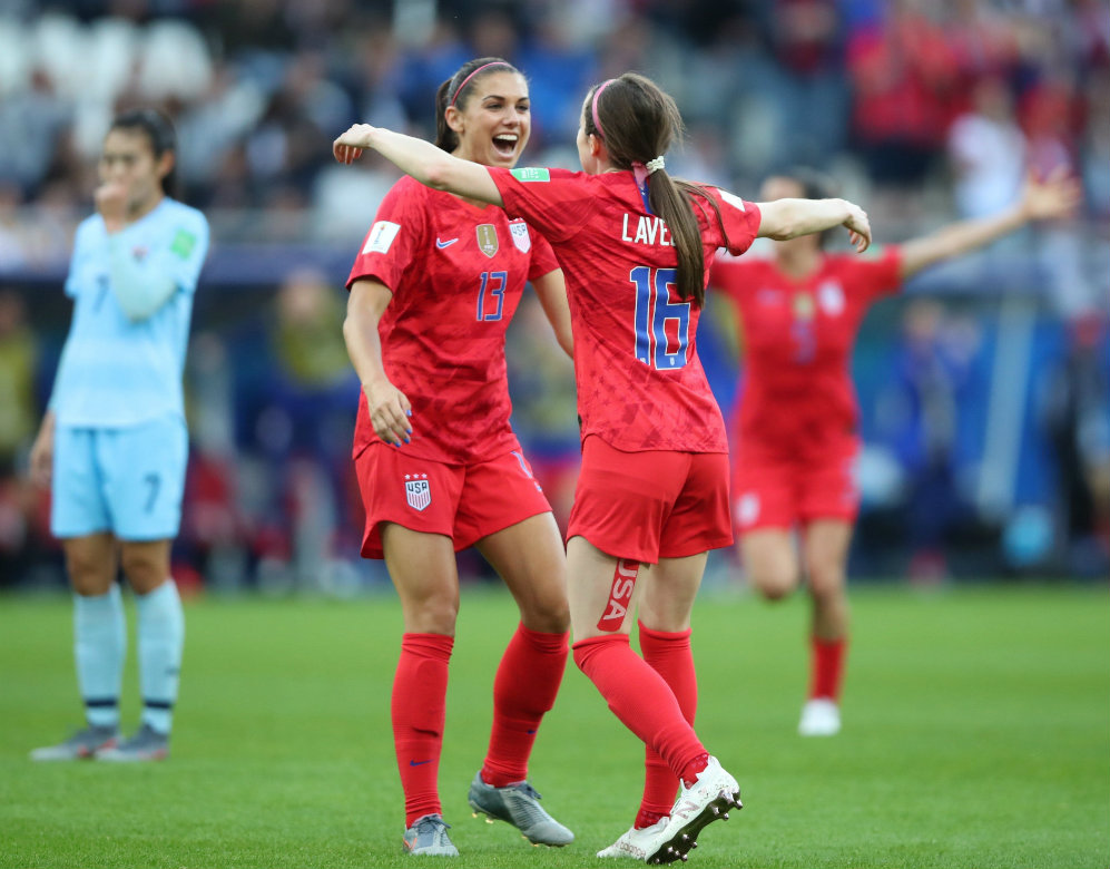 Estados Unidos propina mayor goleada en un Mundial Femenil a Tailandia (EFE)