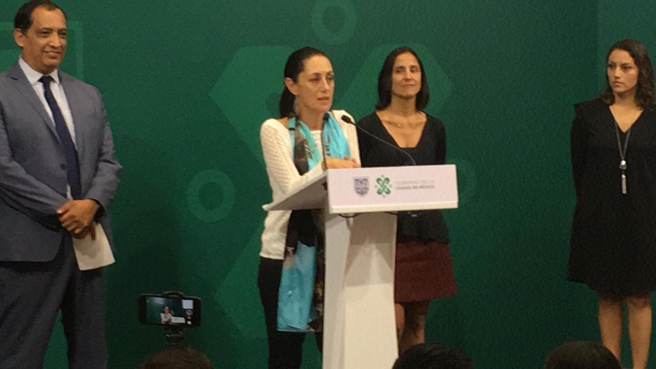 Claudia Sheinbaum, jefa de Gobierno de la CdMx. (Jorge Almazán)