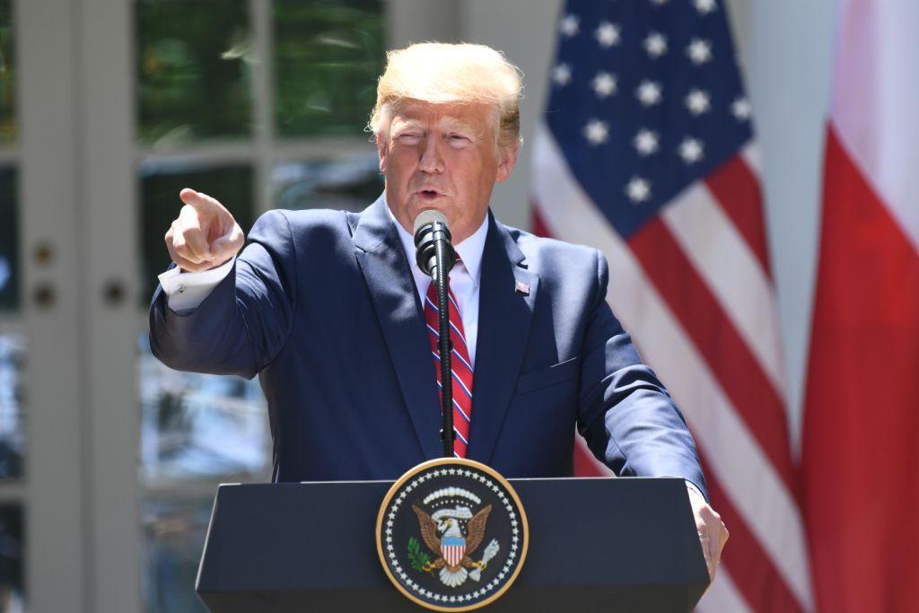 Donald Trump, presidente de EU, advirtió que podría haber una "fase dos" de sanciones contra México si no frena la migración (AFP)