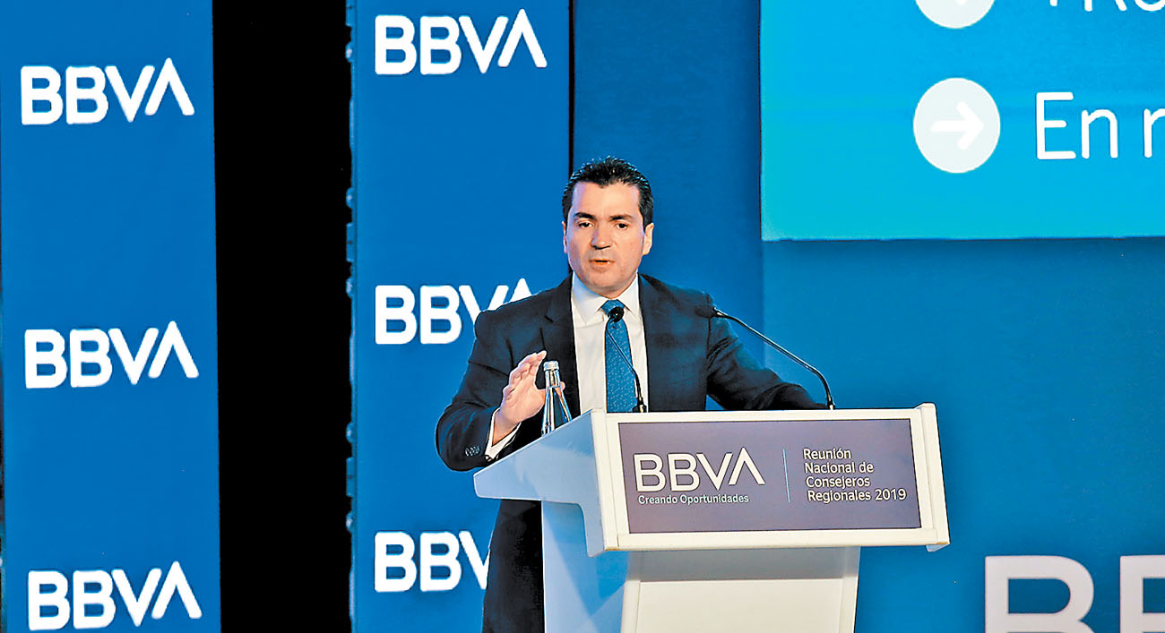 Eduardo Osuna, director general de BBVA México. (Juan Carlos Bautista)