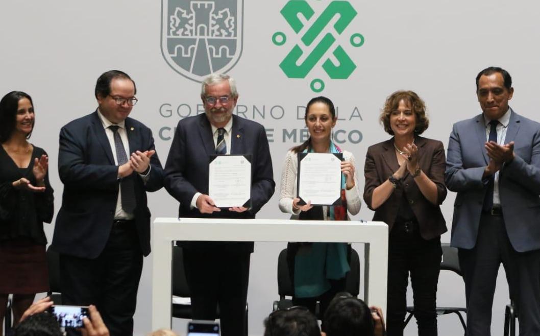 Gobierno de CdMx y UNAM firman convenio sobre seguridad y educación ...