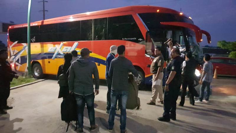 Muchos de los detenidos son de centroamérica y Cuba, según las autoridades.