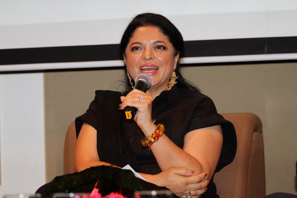 La secretaria de Cultura dijo que la senadora es una mujer libre. (Notimex)
