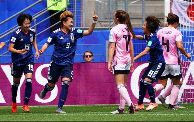 Japón derrota a Escocia en el Mundial Femenil Francia 2019 (EFE)