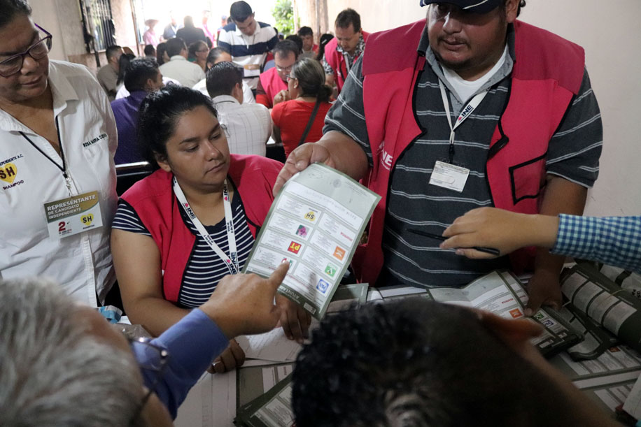 El proceso de impugnación se realizará este domingo de parte de Morena. (Rolando Riestra)