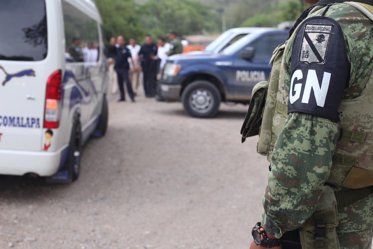 La Guardia Nacional avanza para frenar el paso a migrantes centroamericanos/Nelly Salas.
