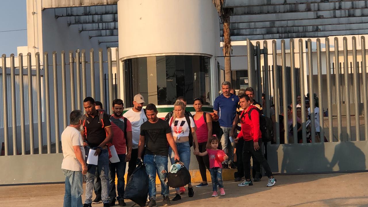 27 migrantes fueron liberados tras ser detenidos en una estación migratoria. (Isabel Zamudio)