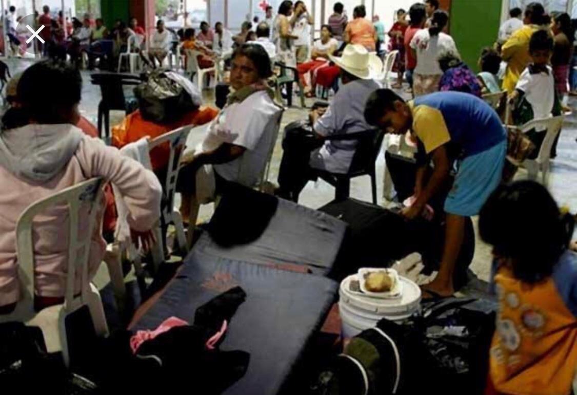Los refugios podrán recibir a mil personas.