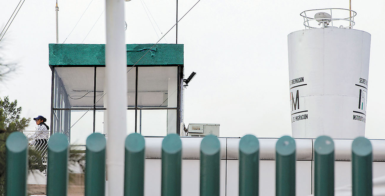 El 15 de mayo murió una niña guatemalteca en la estación migratoria Las Agujas, en Iztapalapa. (Jesús Quintanar)