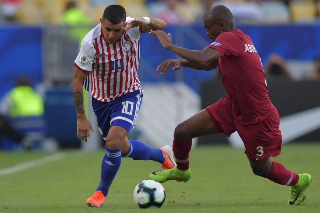 Qatar rescató un valioso empate ante Paraguay (AFP)
