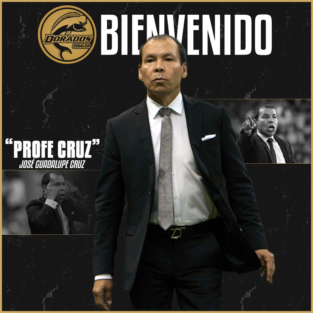 José Guadalupe Cruz es el nuevo director técnico de Dorados