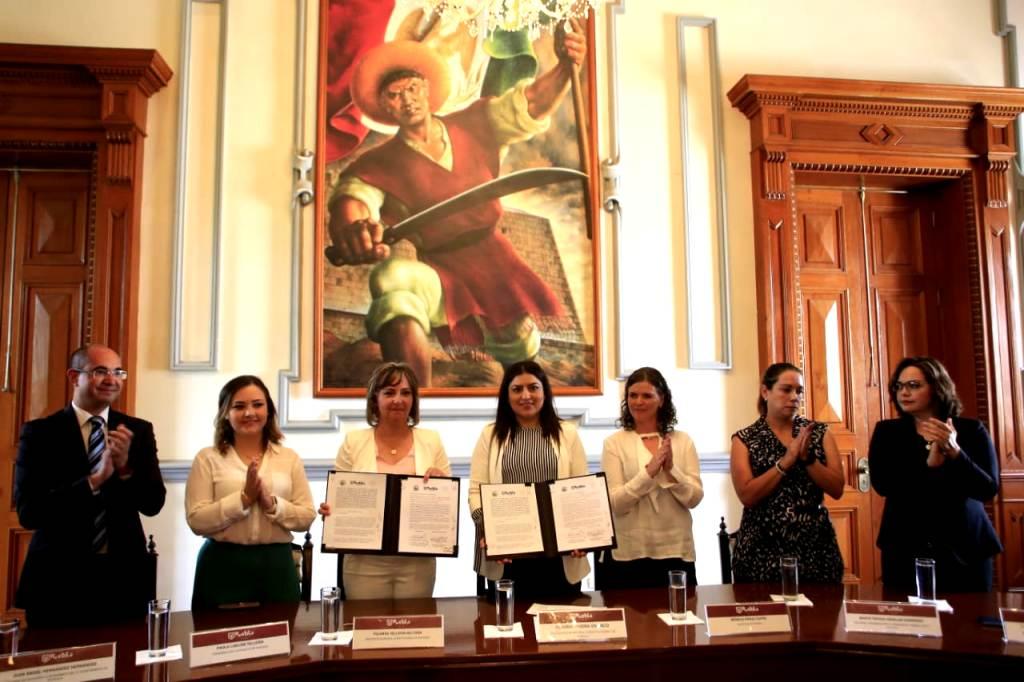 Puebla y Pachuca firman convenio de colaboración (Andrés Lobato)
