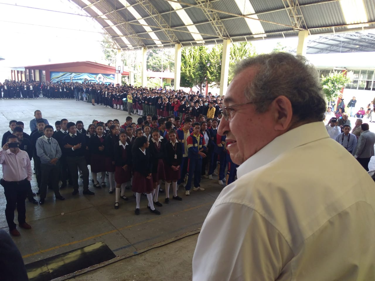 Ricardo Raúl Baptista González, presidente de la Junta de Gobierno del Congreso del estado. (Alejandro Reyes)
