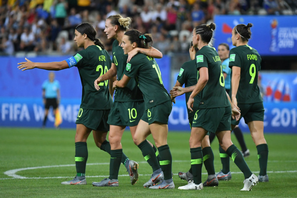 Australia amarró su clasificación a Octavos del Mundial Femenil (AFP)