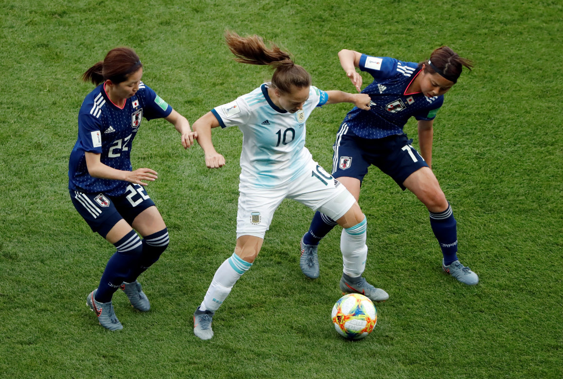 Estefania Banini, capitana de Argentina (Reuters)