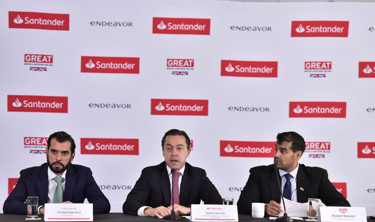 Javier Castrillo, director de transformación y banca digital de banco Santander (@SantanderMx)