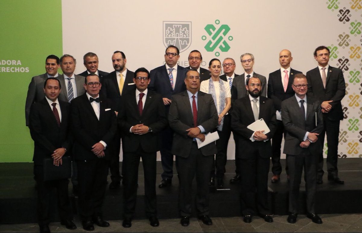 Rectores de universidades en reunión con Sheinbaum. (Tomado de @Claudiashein)