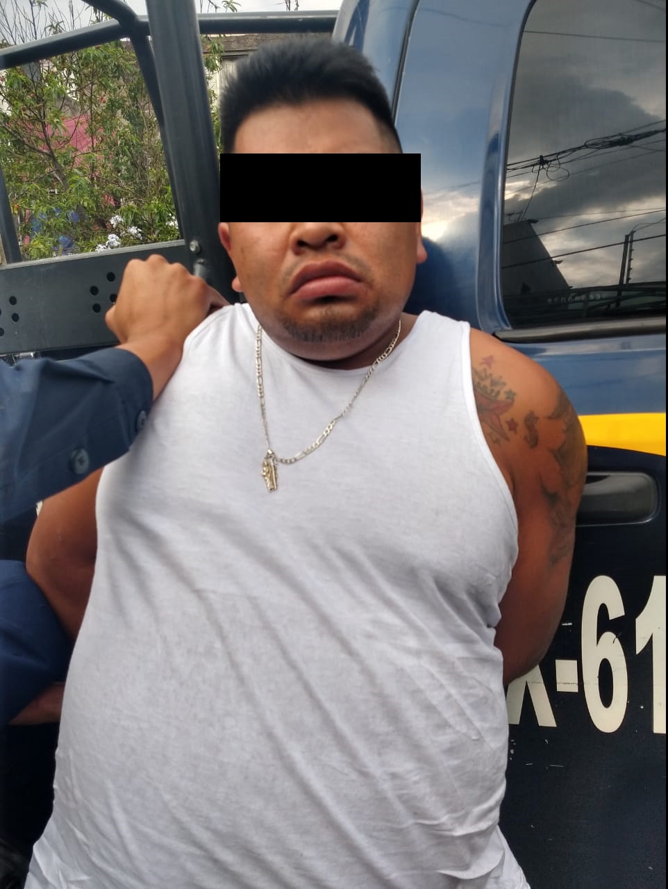 'El Trompas', presunto autor material del homicidio de una pareja y su bebé en el Ajusco. (Especial)