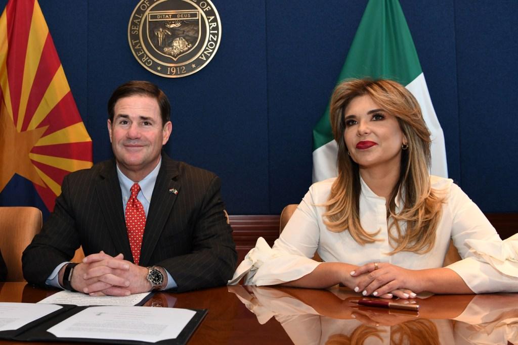 Claudia Pavlovich y Doug Ducey incitaron a las legislaciones de ambos países a ratificar el T-MEC