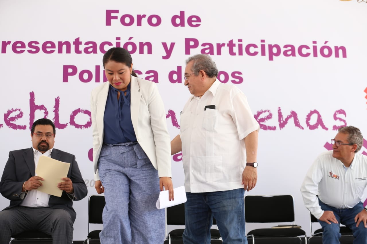 Foro de Representación y Participación Política de los pueblos indígenas . (Jorge Sánchez)