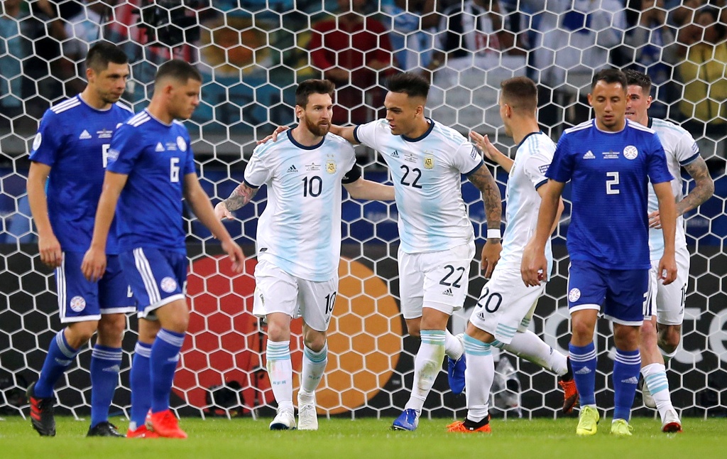 Lionel Messi marcó el penal que valió la igualada para su selección (Reuters)