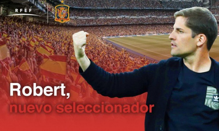 Robert Moreno, el nuevo seleccionador de España (Twitter @SeFutbol)