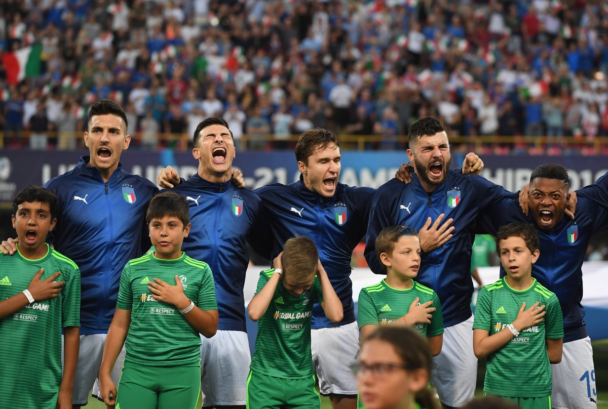 Selección de Italia Sub 21 (Twitter @UEFAUnder21)