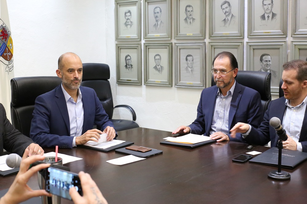 El alcalde de San Pedro Garza García, Miguel Treviño de Hoyos. (Raúl Palacios)
