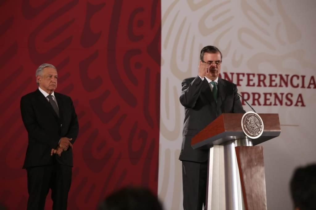 Ebrard comentó que buscará el respaldo de 19 países para el plan de desarrollo de Centroamérica. | Juan Carlos Bautista