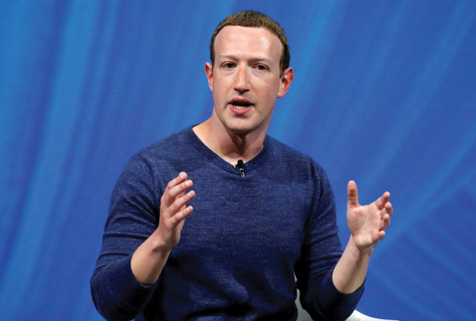 Mark zuckerberg lanzó Libra, una nueva moneda digital basada en tecnología de blockchain, que estará disponible en Messenger y WhatsApp en 2020 (Reute