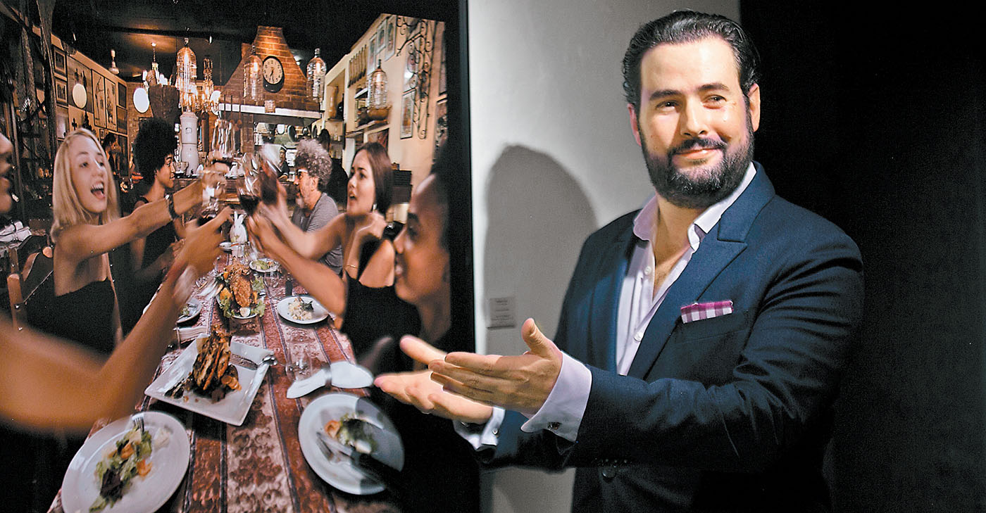 Pasado y futuro se confunden, dice el productor, porque “el tiempo en la isla es una propuesta totalmente distinta a la del mundo externo”. (A. López)