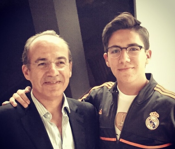 El ex presidente de México y su hijo Luis Felipe Calderón Zavala./ Instagram luisfe_calderon