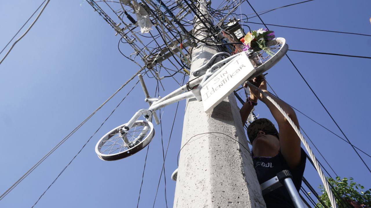 Recuerdan a ciclistas atropellados. (ESPECIAL)