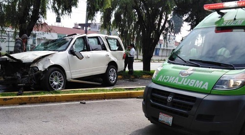 El accidente ocurrió esta mañana. (Especial)