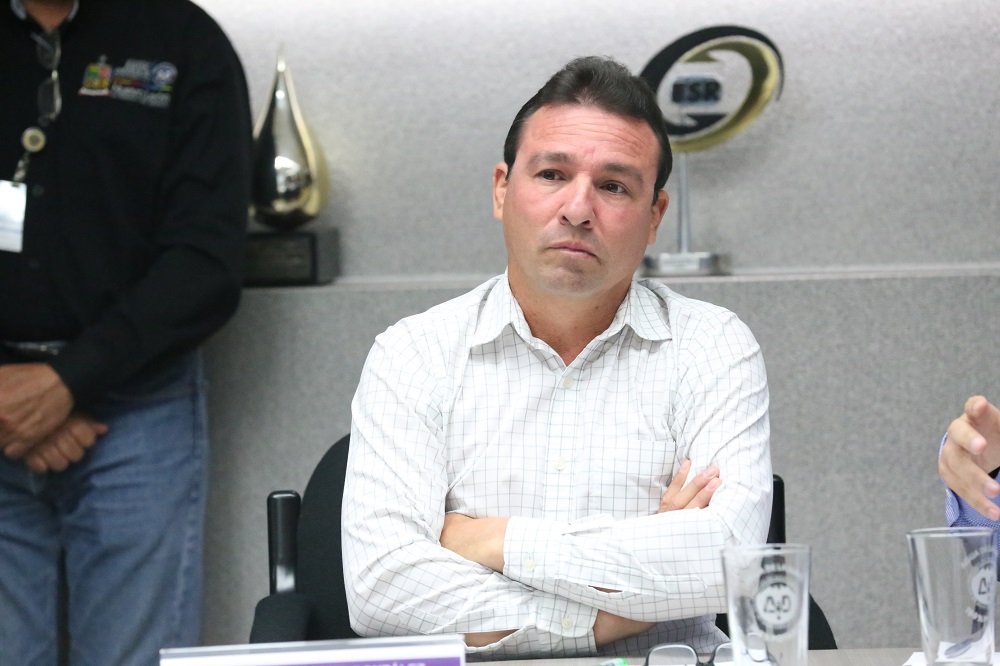 Gerardo González, titular de Agua y Drenaje. (Raúl Palacios)