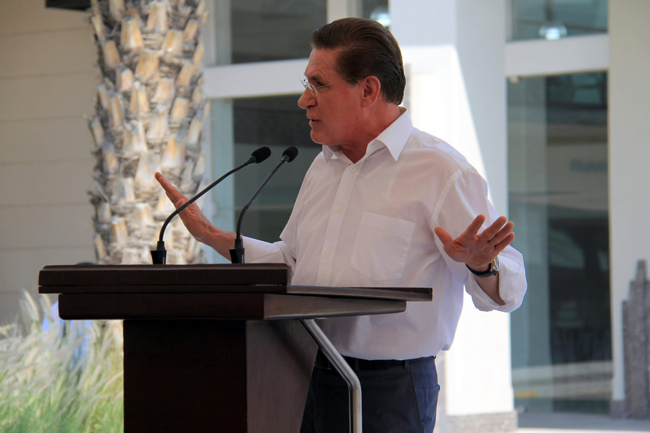 Aispuro Torres calificó el proyecto como importante y necesario para el desarrollo de La Laguna de Durango.