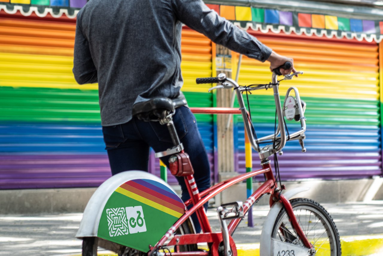 Ecobici informó que 411 unidades tendrán los colores del arcoíris.