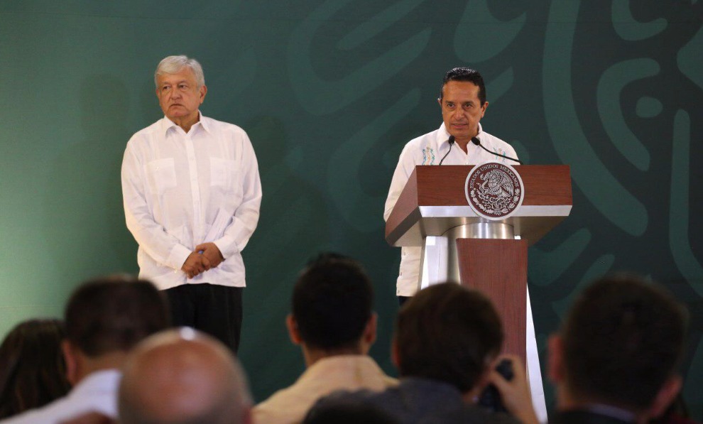 El Presidente reconoció la labor del gobernador.