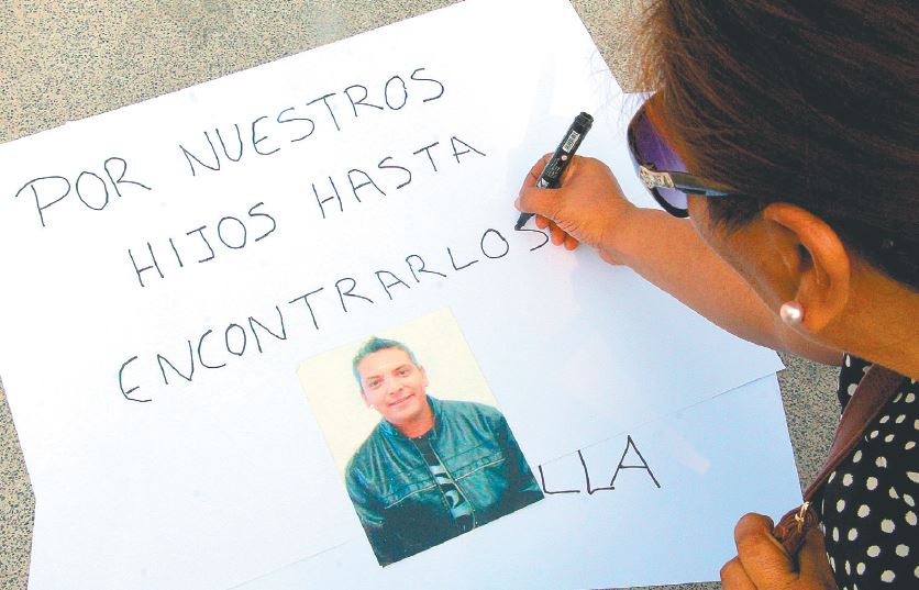 Familiares de desaparecidos en Tamaulipas (Foto/José Luis Tapia)