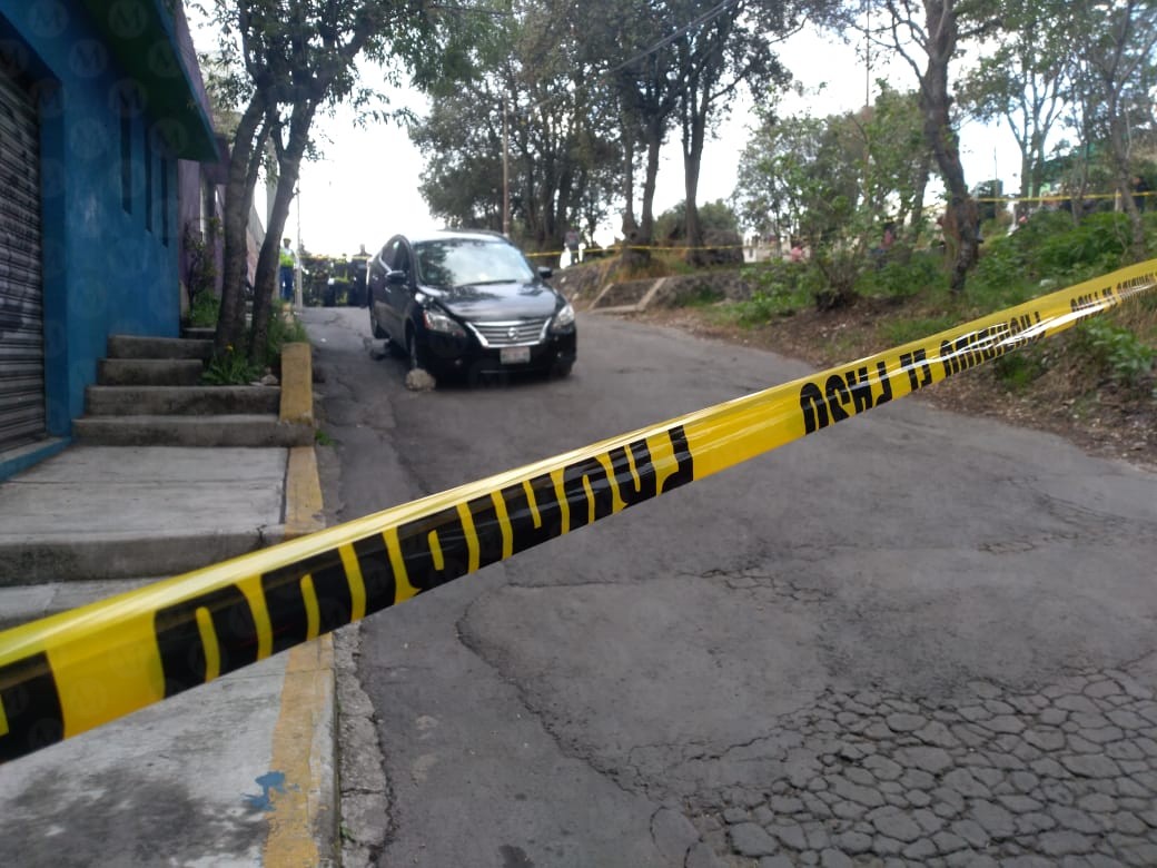 Hombre atropellado en la alcaldía de Tlalpan. (Jorge Becerril)