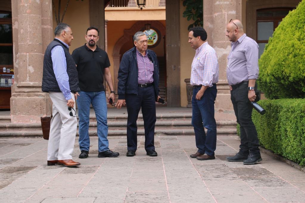 Sostuvieron una reunión de emergencia con el presidente municipal de Huichapan.