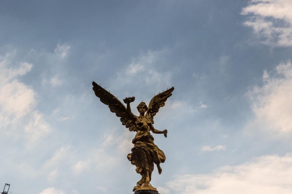 Ángel de la Independencia. (Cuartoscuro)