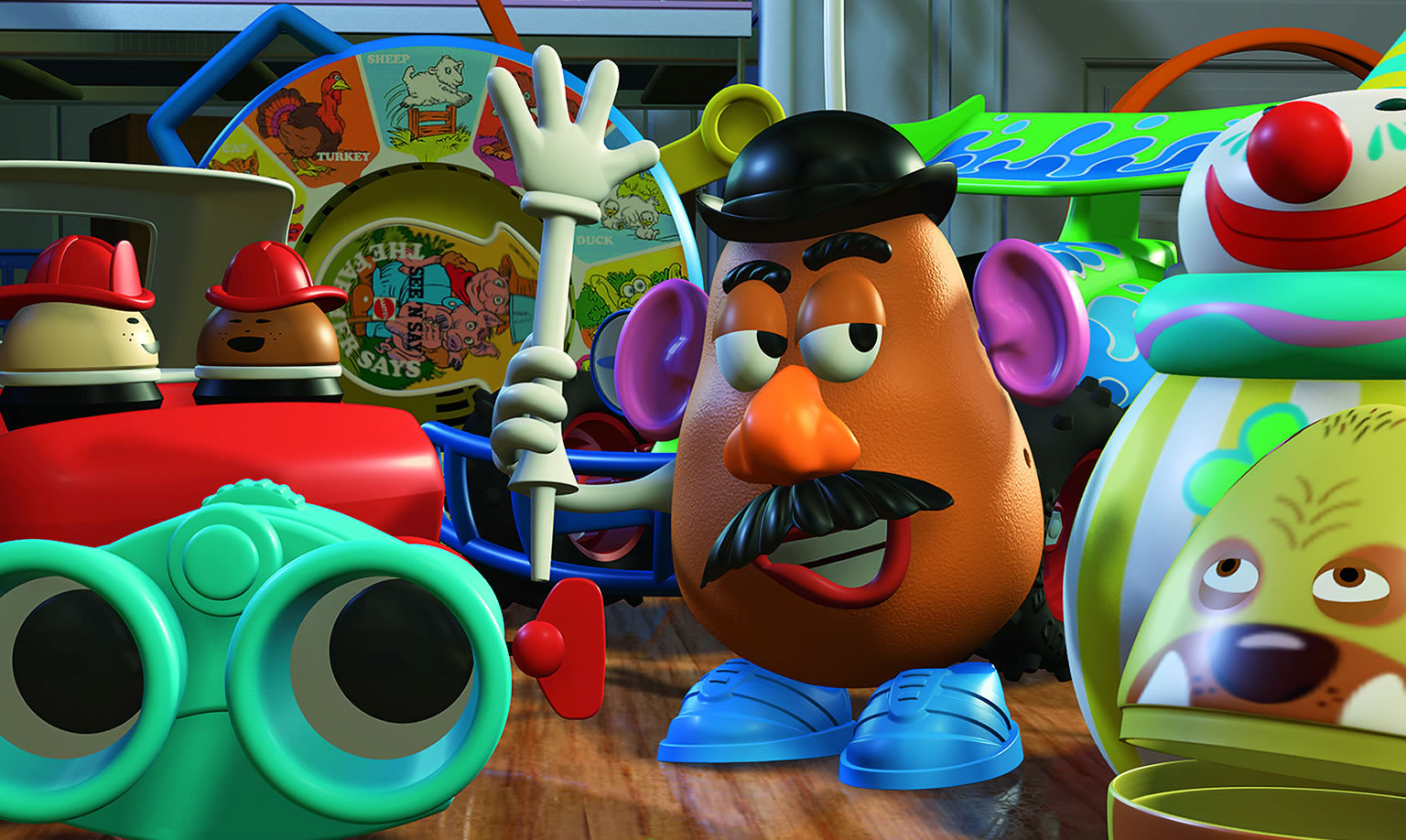 Pixar recuperó audios de la voz del Señor cara de Papa para Toy Story  (Especial).