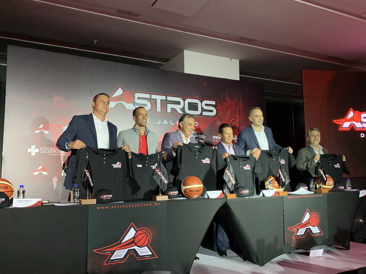 Astros de Jalisco debutará en la LNBP (@AstrosJalisco)