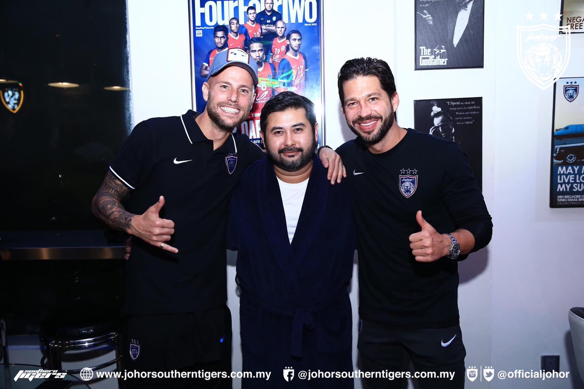 Benjamín Mora volvió a ser campeón de Malasia (@OfficialJohor)
