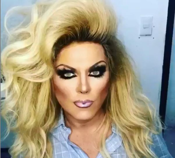 Ernesto Laguardia se transforma en mujer para obra de teatro (Instagram).