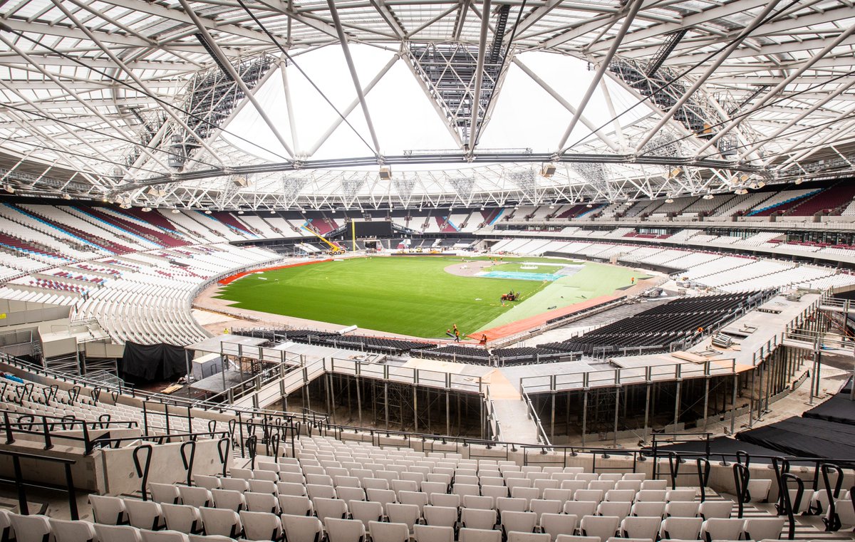 Así luce el estadio donde juega 'Chicharito' para partido de Ligas Mayores (@LondonStadium)